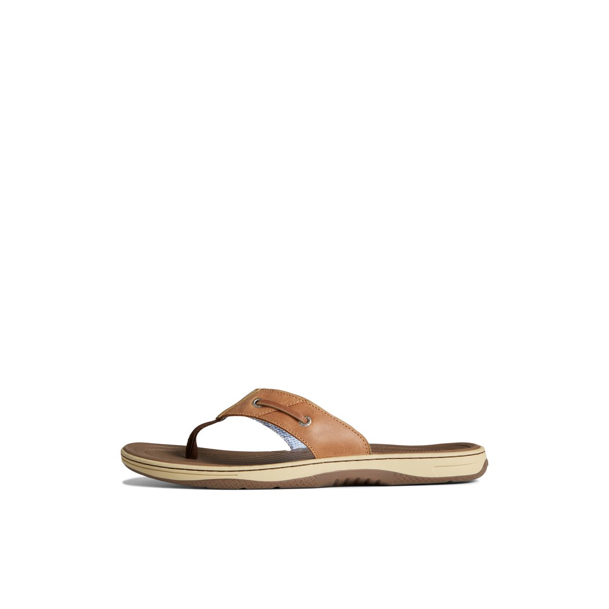 Sperry Baitfish Flip Flops Light Brown | OUHJDI-023