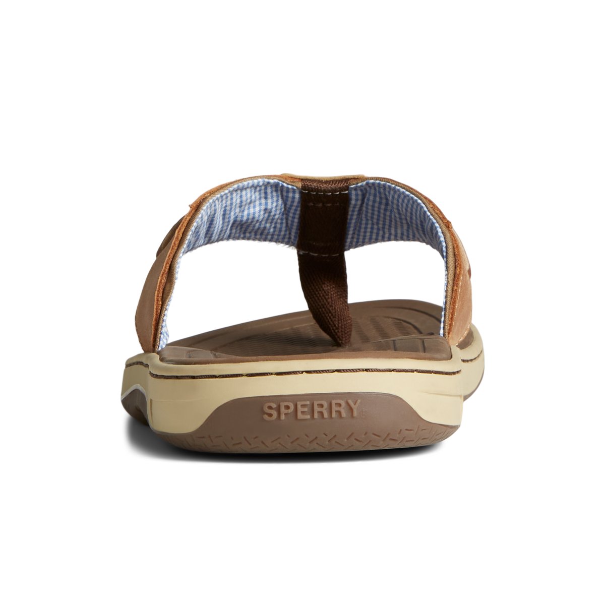 Sperry Baitfish Flip Flops Light Brown | OUHJDI-023