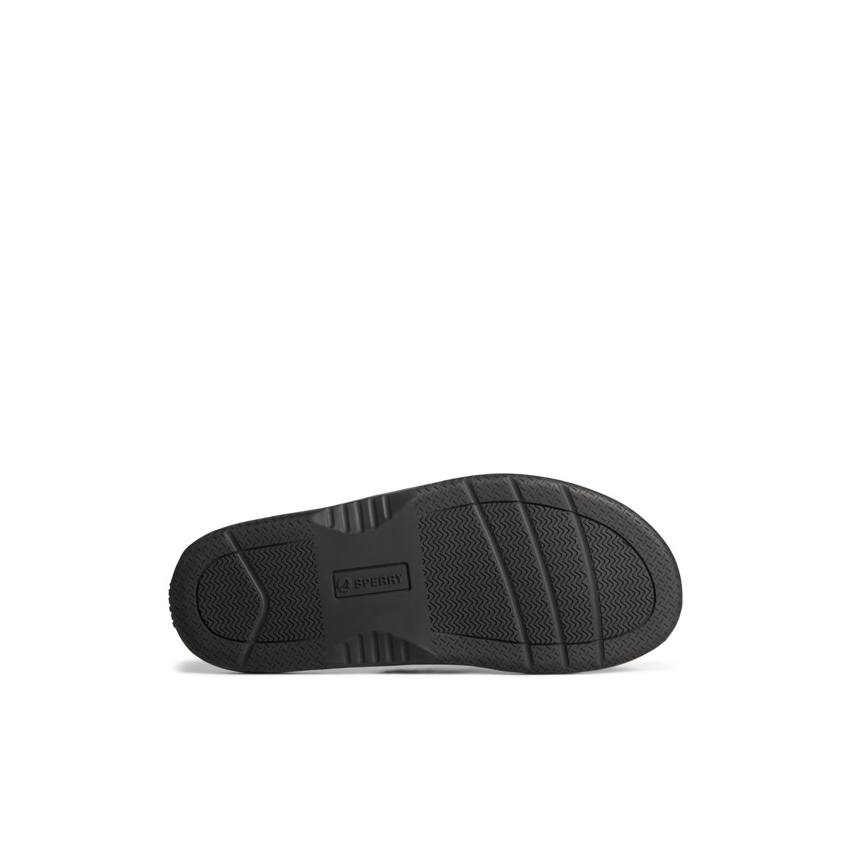 Sperry Baitfish Leather Flip Flop Black | OVFJEY-195