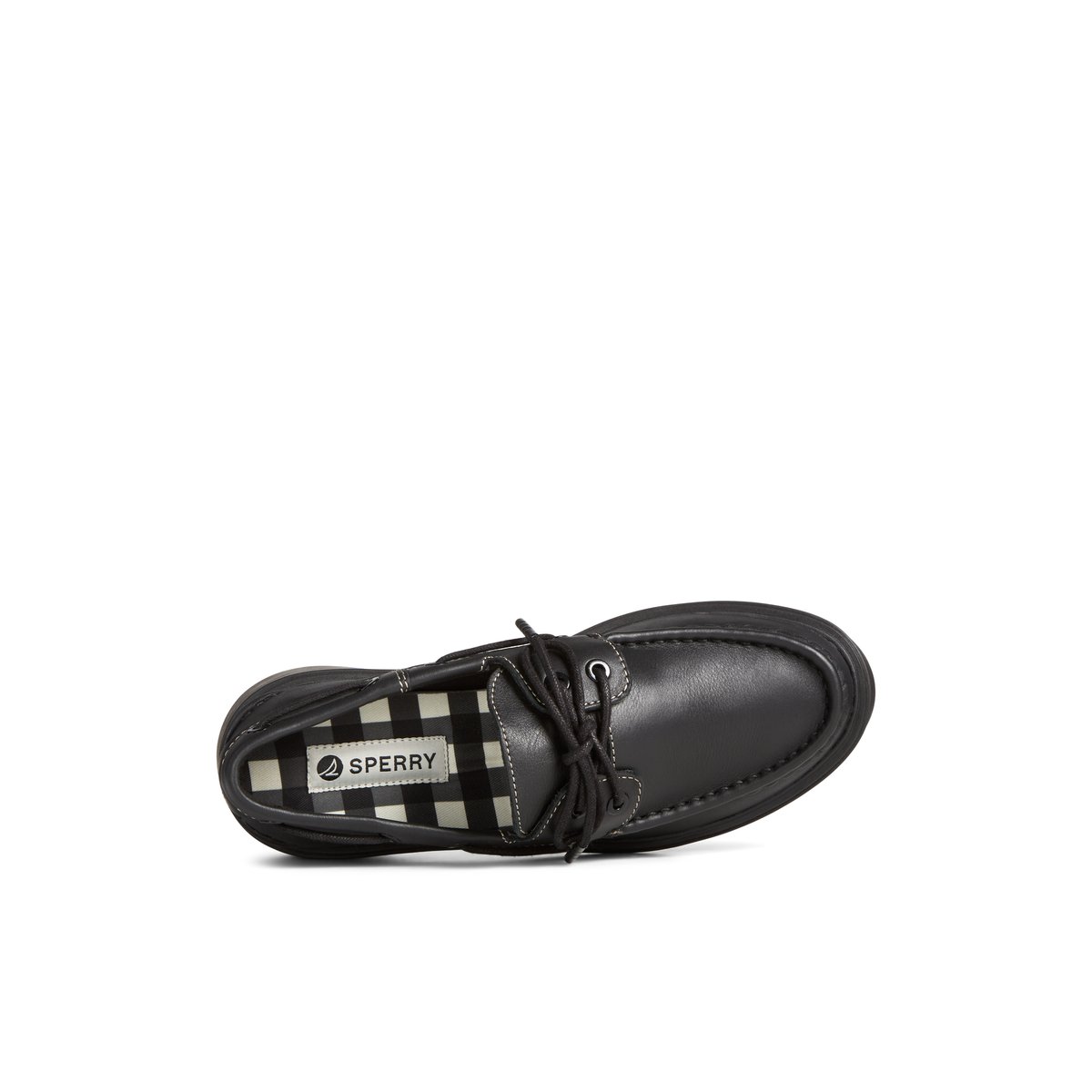 Sperry Bayside Boat Shoe Black | FHUIBE-346