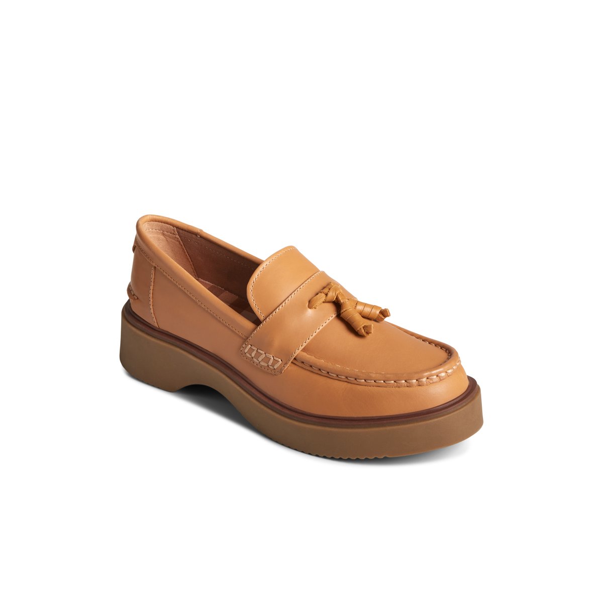 Sperry Bayside Loafer Beige | YODUZW-724