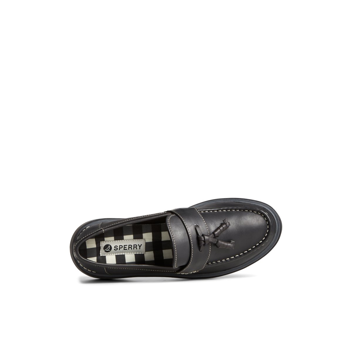 Sperry Bayside Loafer Black | VMKEJL-692