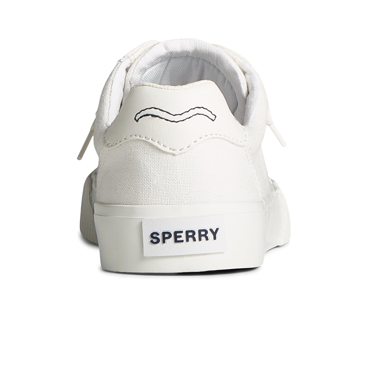 Sperry Bermuda SeaCycled Canvas Sneaker White | IRMFUY-385