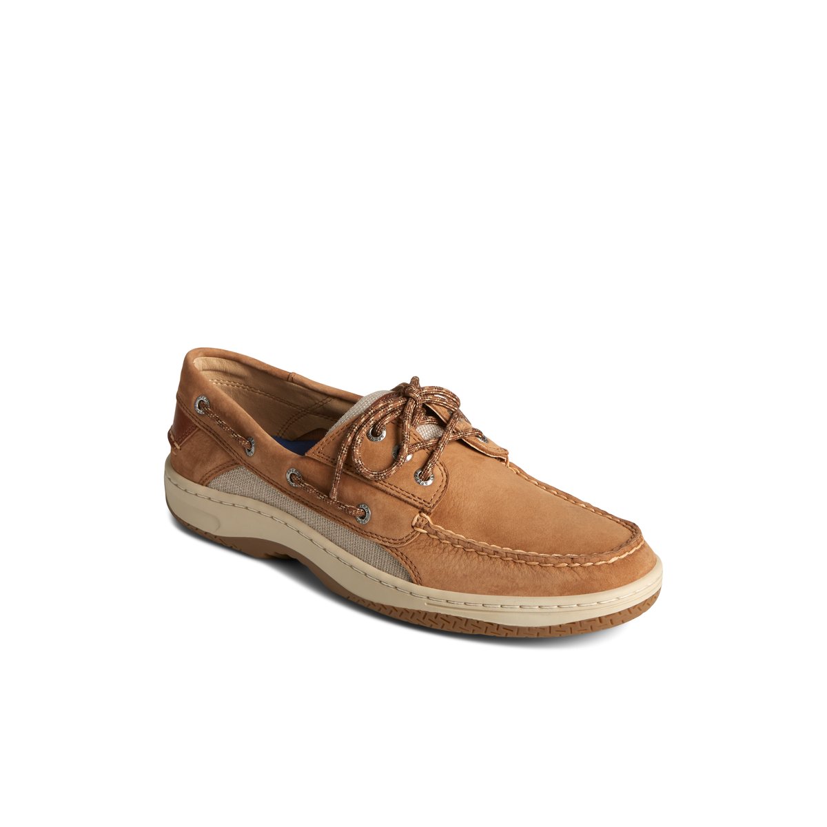 Sperry Billfish 3-Eye Nautical Boat Shoe Beige | GWYROP-985