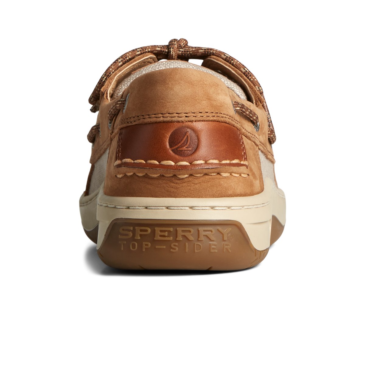 Sperry Billfish 3-Eye Nautical Boat Shoe Beige | GWYROP-985