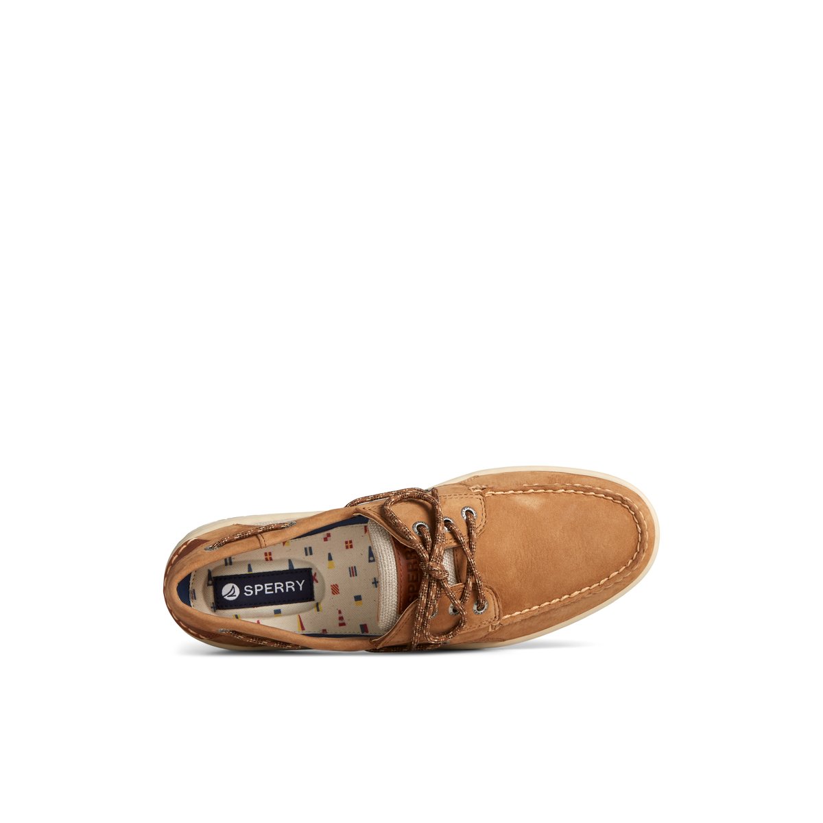 Sperry Billfish 3-Eye Nautical Boat Shoe Beige | GWYROP-985