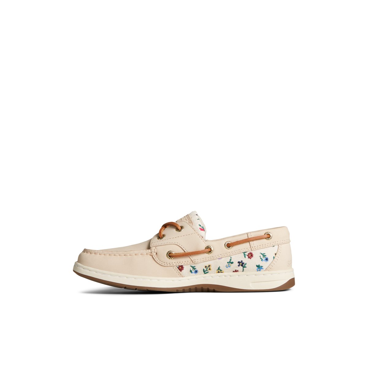 Sperry Bluefish Floral Boat Shoe Beige | DBIHSK-719