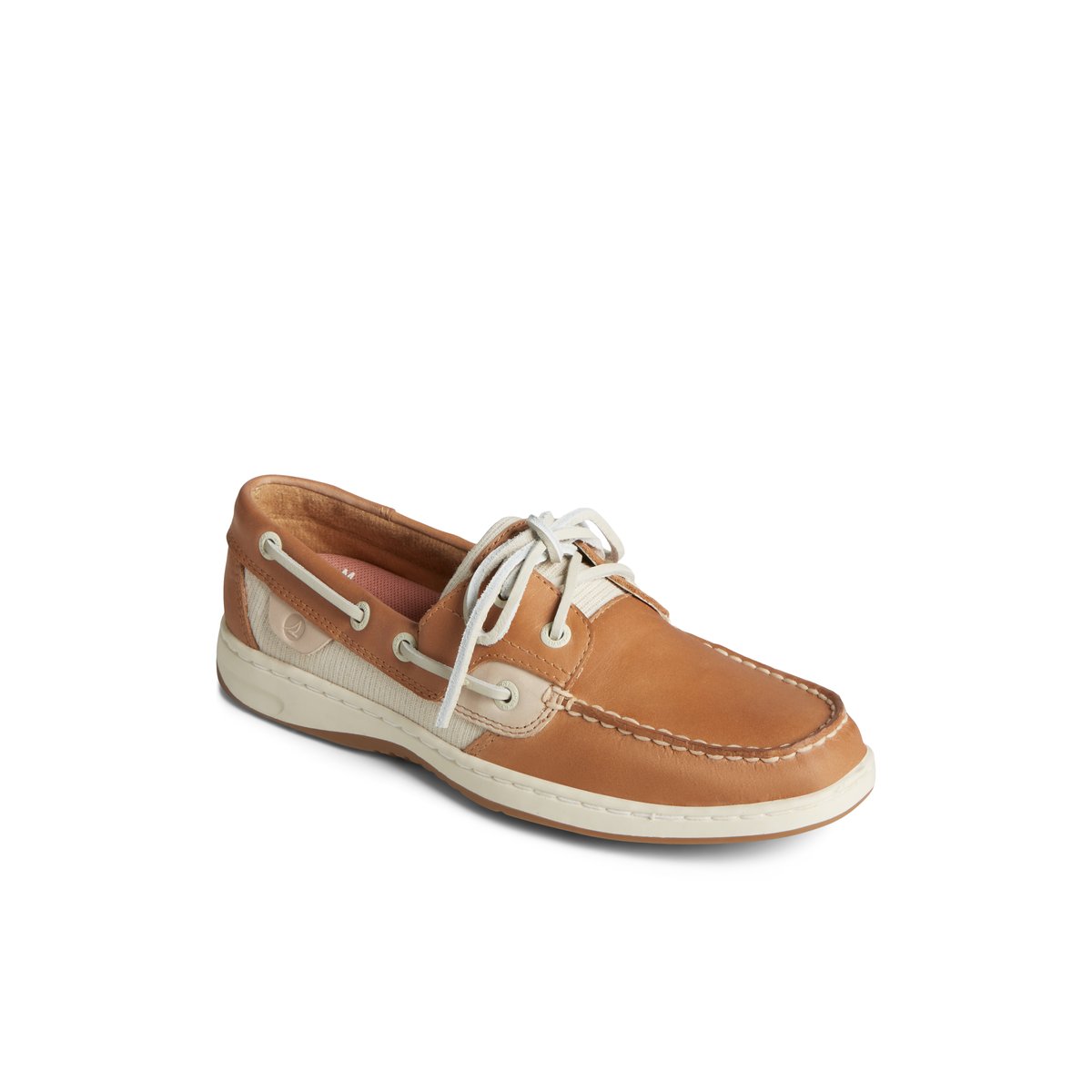 Sperry Bluefish Metallic Boat Shoe Beige | XTNKUF-370