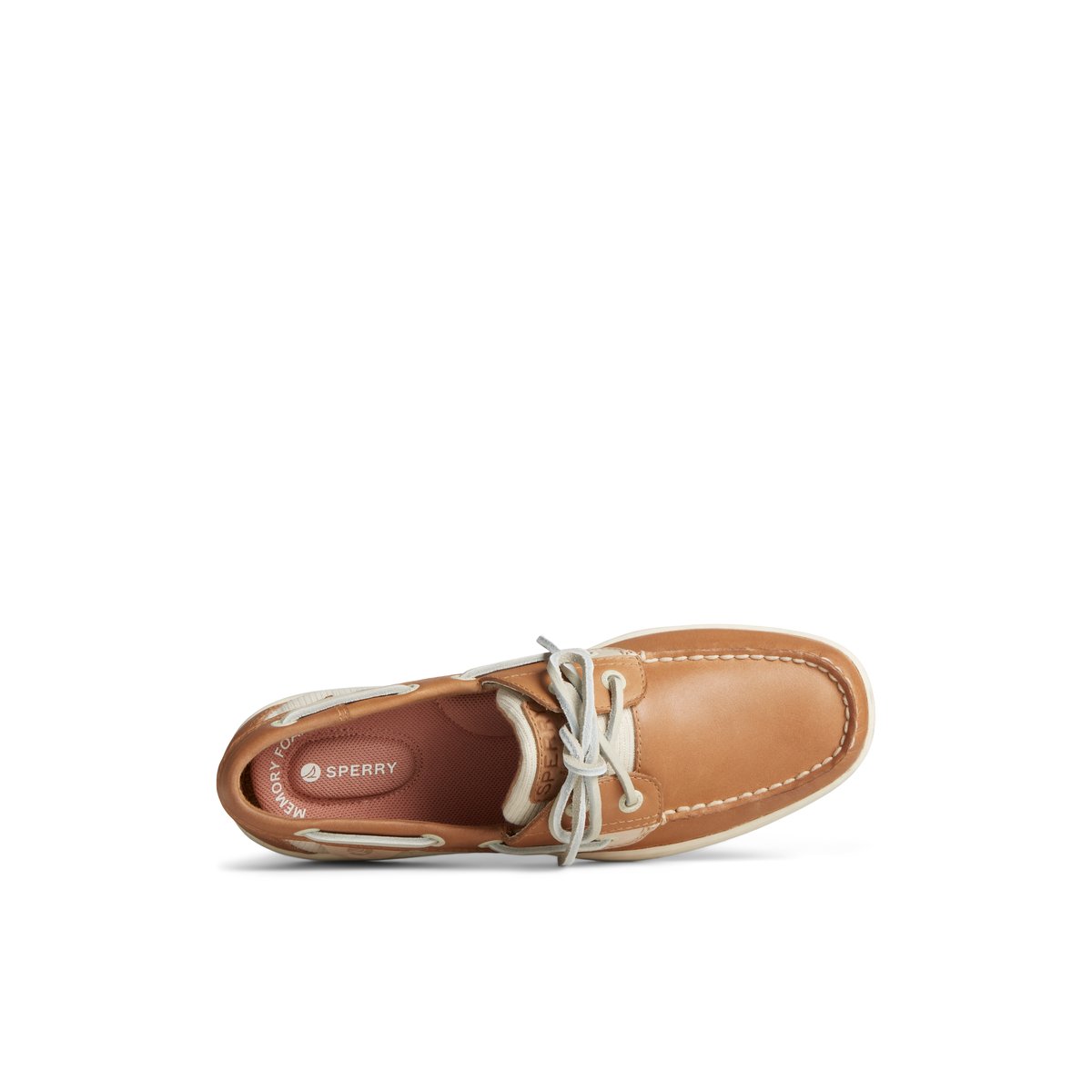 Sperry Bluefish Metallic Boat Shoe Beige | XTNKUF-370