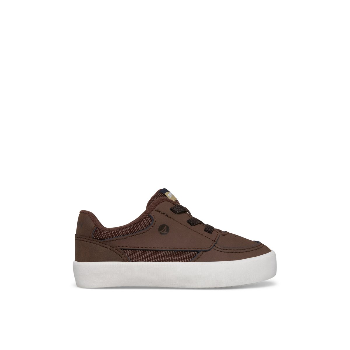 Sperry Boardwalk Junior Sneaker Brown | ZXOBUP-520