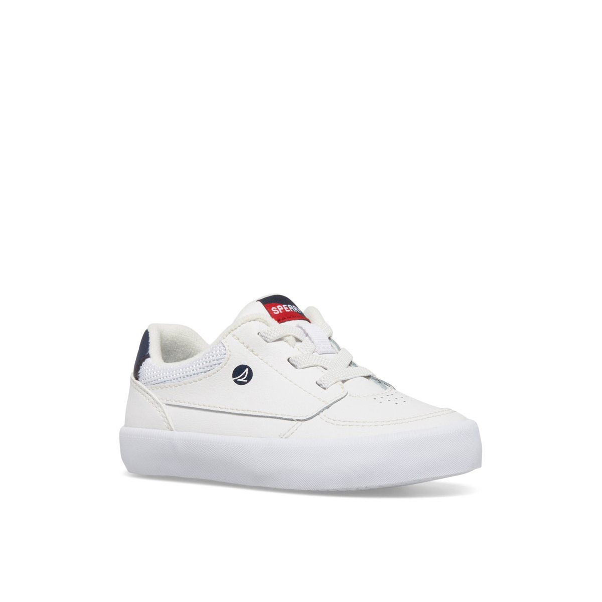 Sperry Boardwalk Junior Sneaker White | YHAVWL-278