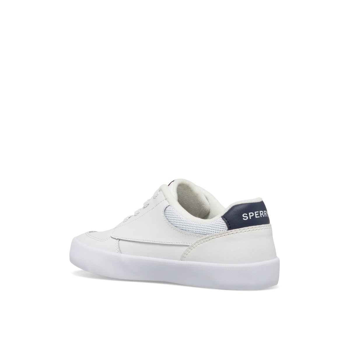 Sperry Boardwalk Leather Sneaker White | SPQKEG-365