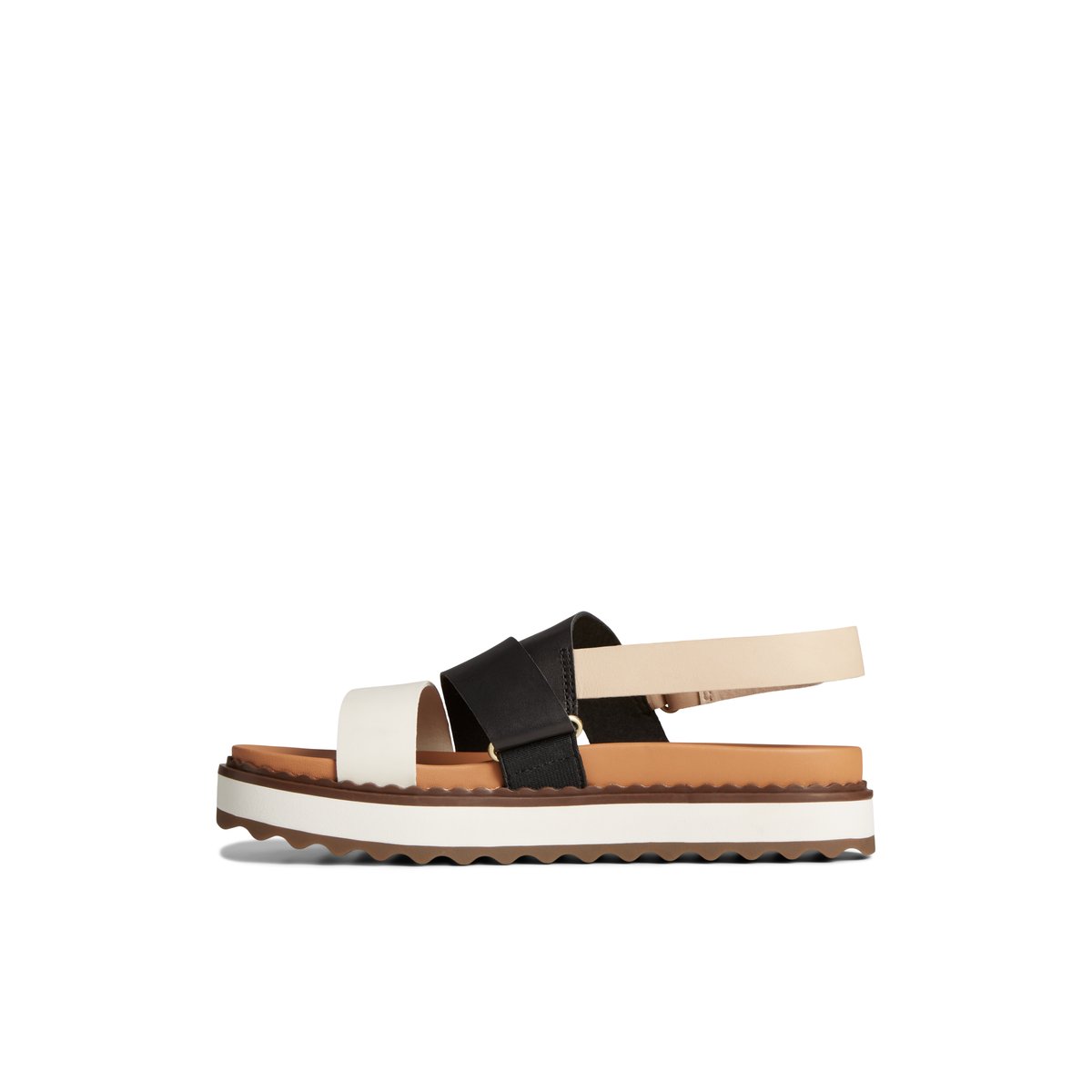 Sperry Cami Flatform Sandal Brown / Multicolor | WYZRPD-065