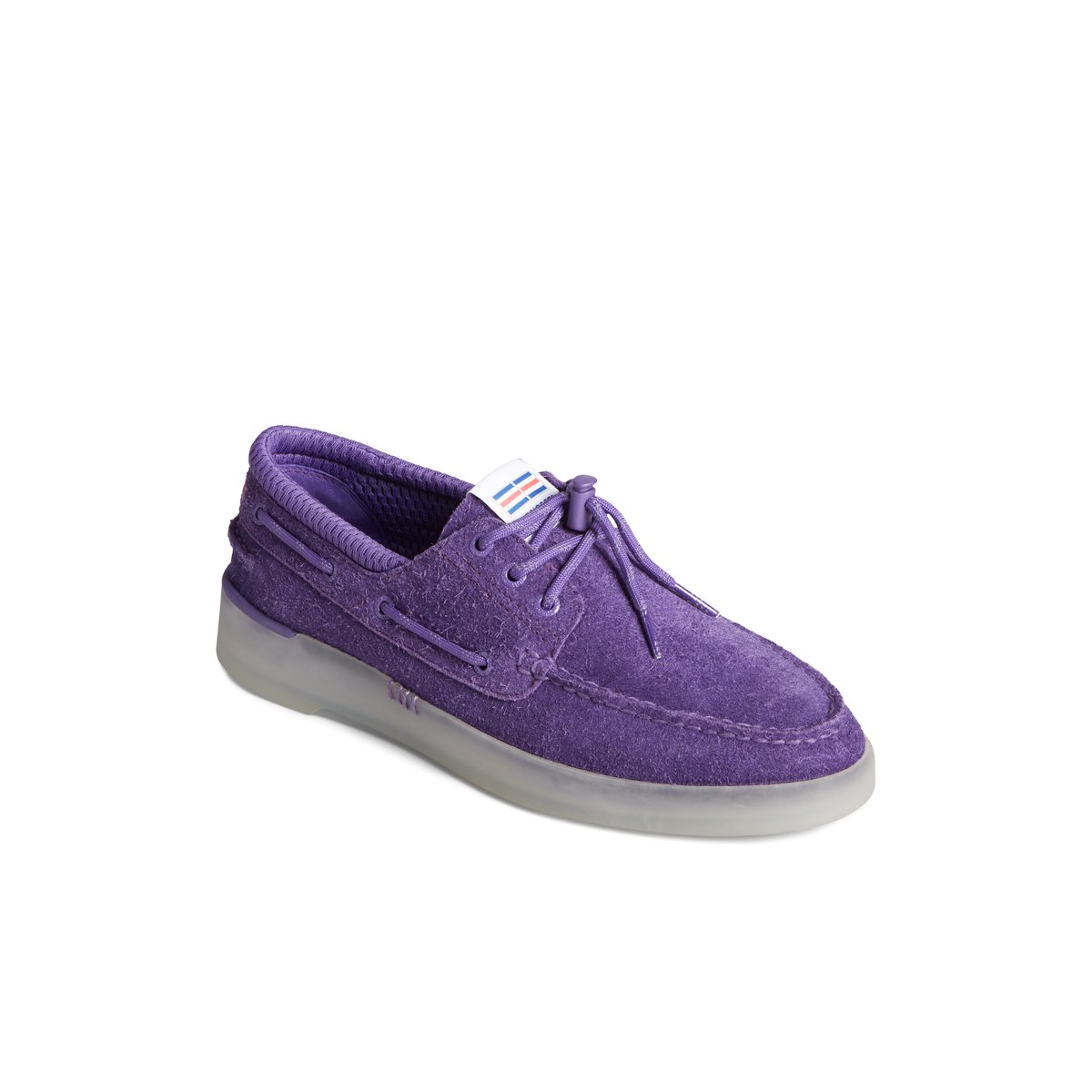 Sperry Concepts Authentic Original 3-Eye Cup Boat Shoe Purple | BJXWZD-193