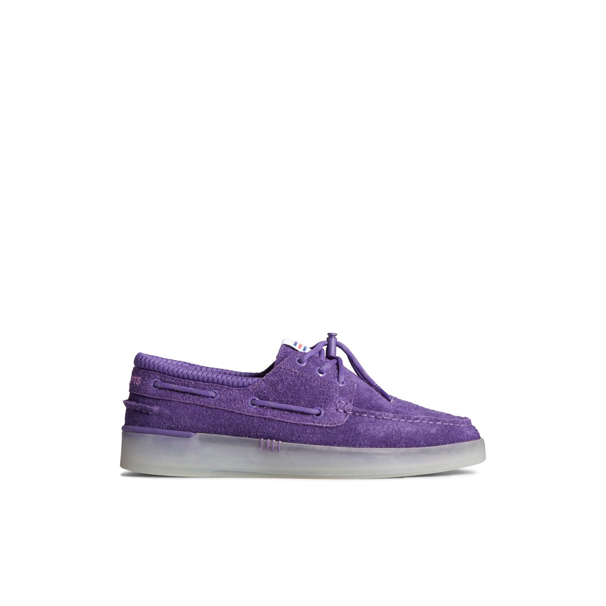 Sperry Concepts Authentic Original 3-Eye Cup Boat Shoe Purple | BJXWZD-193