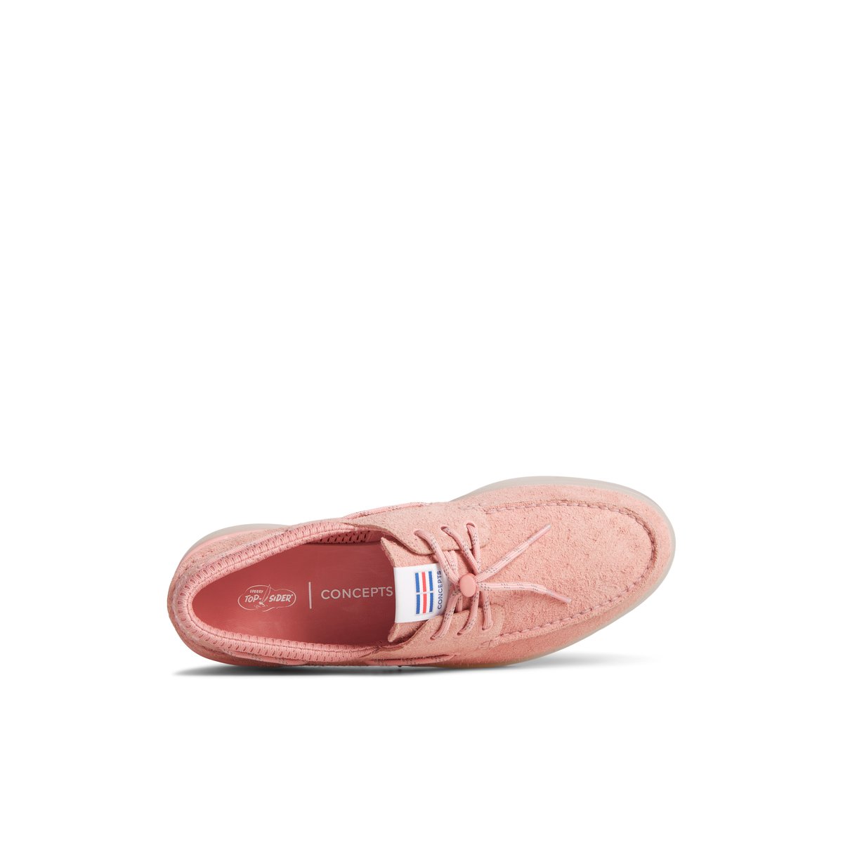 Sperry Concepts Authentic Original 3-Eye Cup Boat Shoe Pink | SEKHTW-930