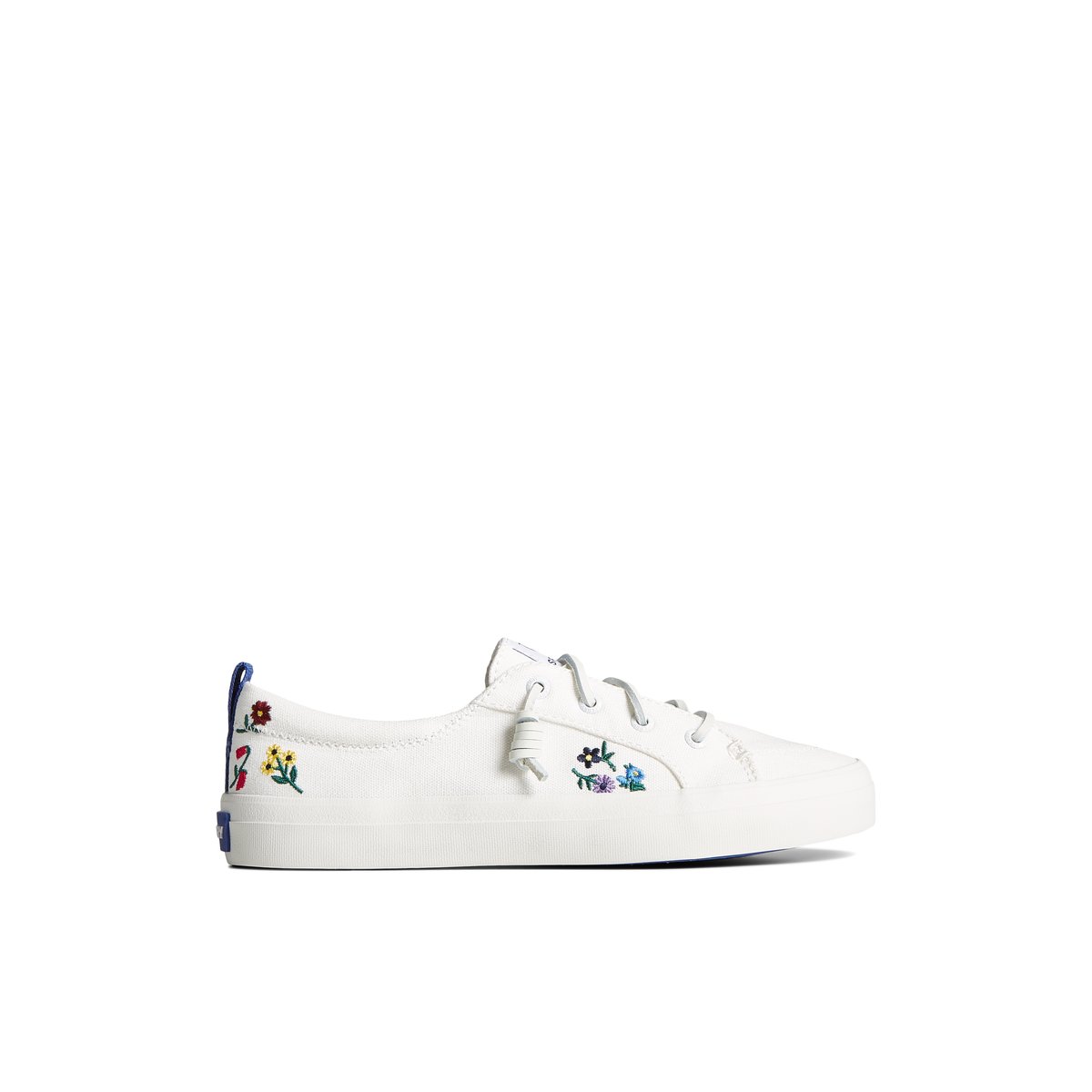 Sperry Crest Vibe Floral Sneaker White | ECGTID-850