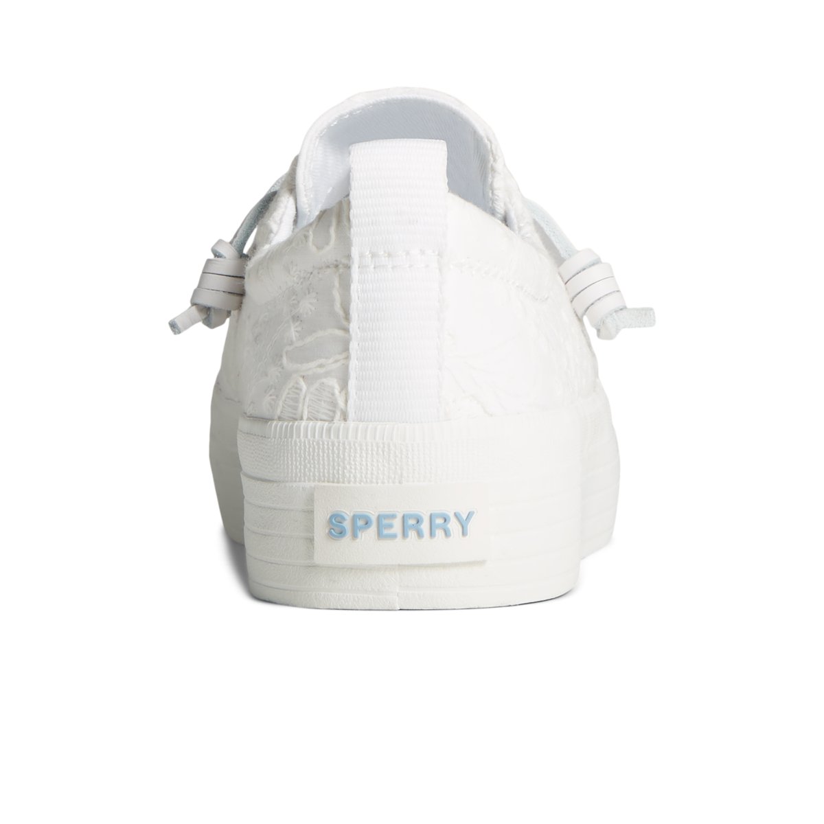 Sperry Crest Vibe Platform Lace Platform Sneaker White | WKCNBP-154