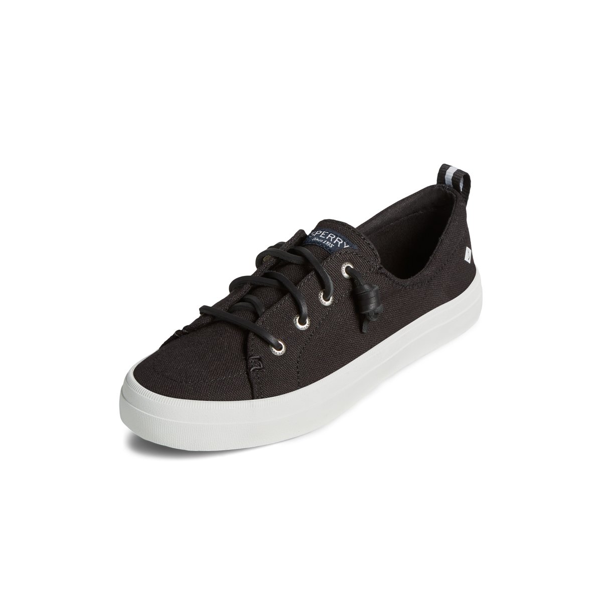 Sperry Crest Vibe Sneaker Black | KNFQBD-693