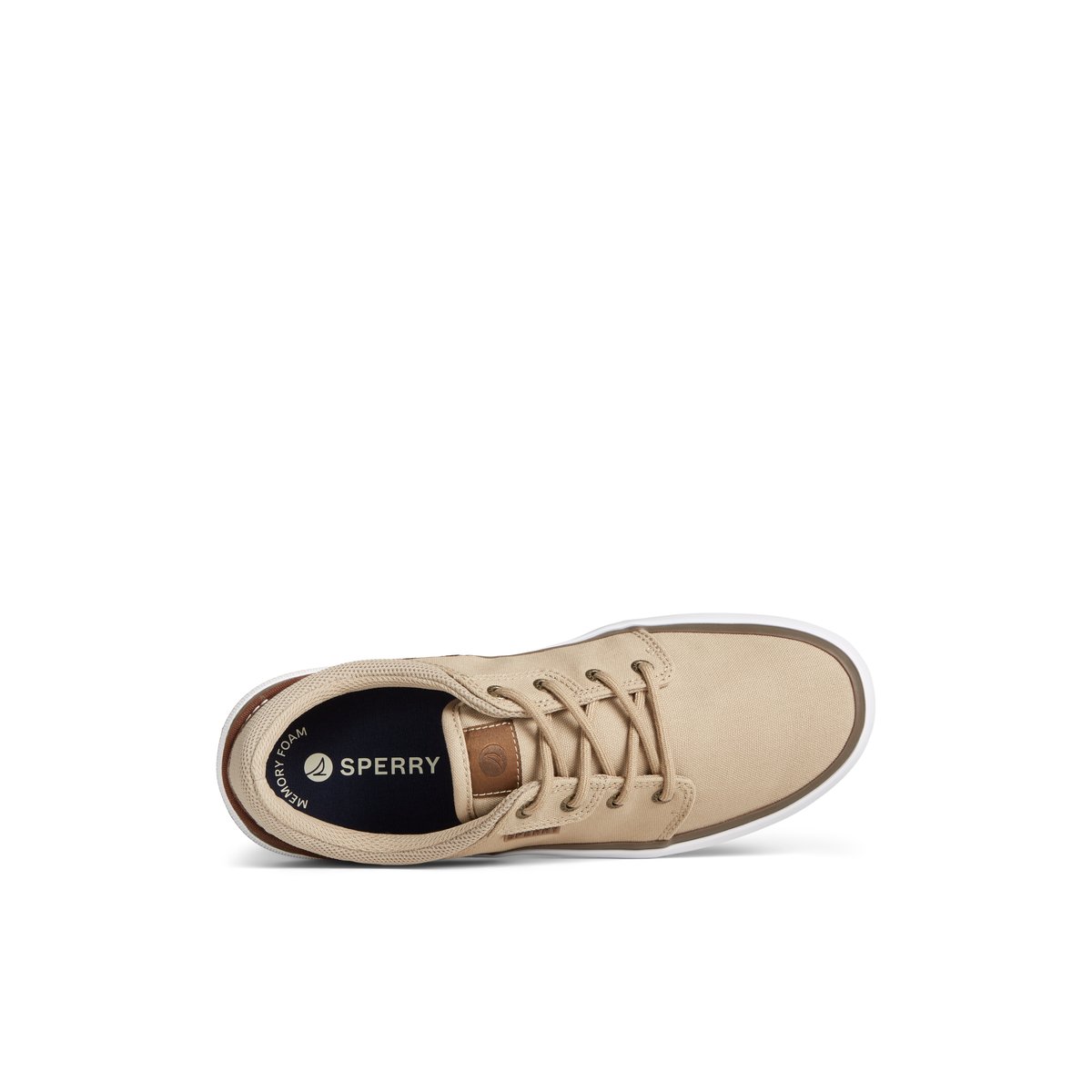 Sperry Crossjack Sneaker Khaki | EOJBDK-784