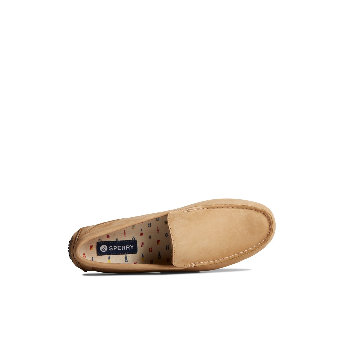 Sperry Davenport Nubuck Venetian Driver Beige | KCMTHB-987