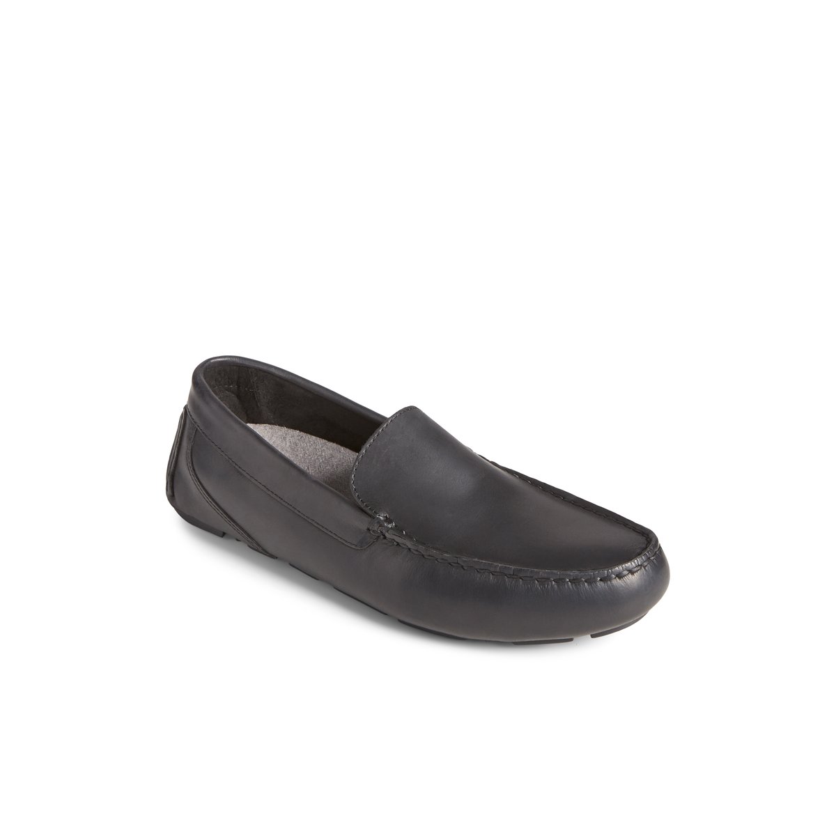 Sperry Davenport Venetian Driver Black | DQHYFN-581