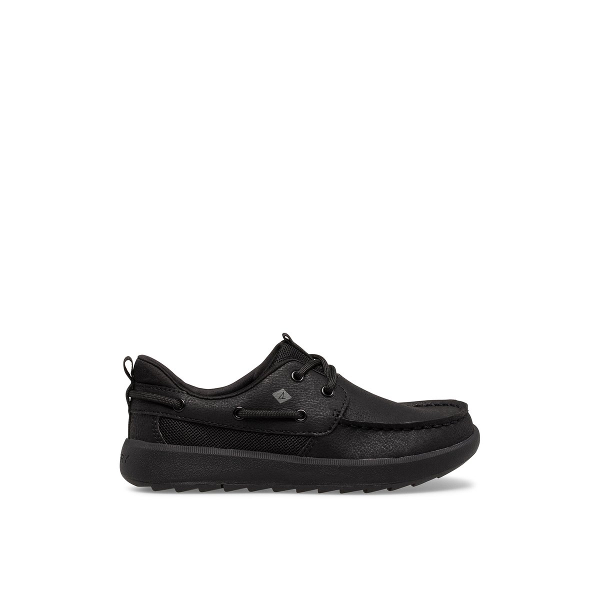 Sperry Fairwater PLUSHWAVE Boat Shoe Black | JNMWZB-835