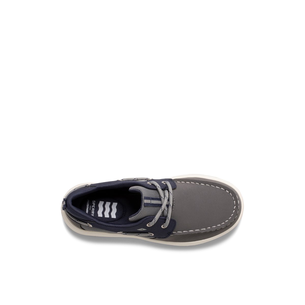 Sperry Fairwater PLUSHWAVE Boat Shoe Grey | KIAMJE-401