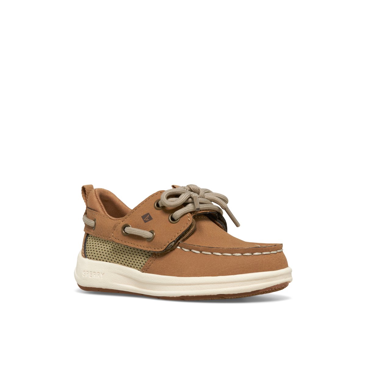 Sperry Fairwater PLUSHWAVE Jr Boat Shoe Beige | XAOWDZ-086