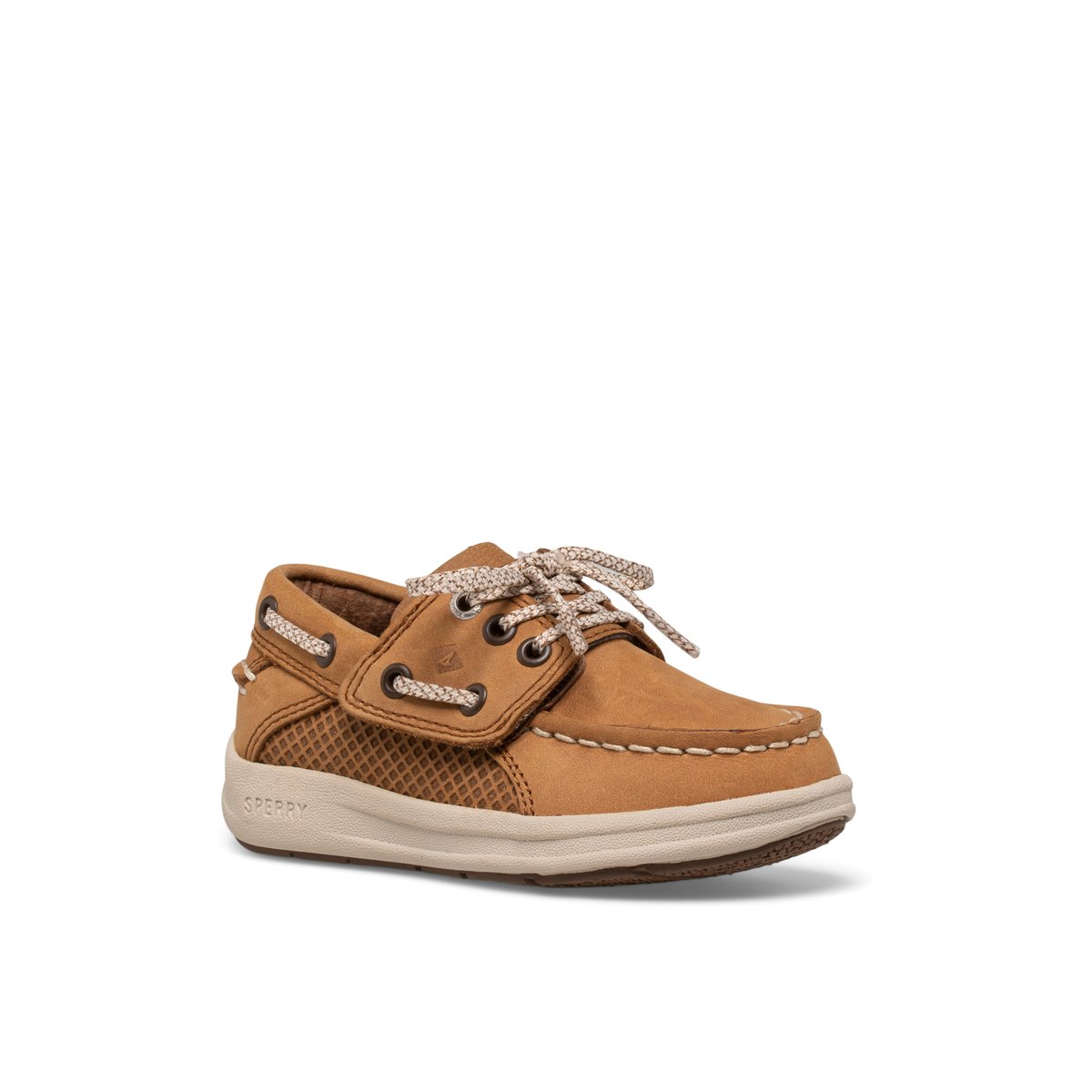 Sperry Gamefish Junior Boat Shoe Dark Beige | YEKZWD-715