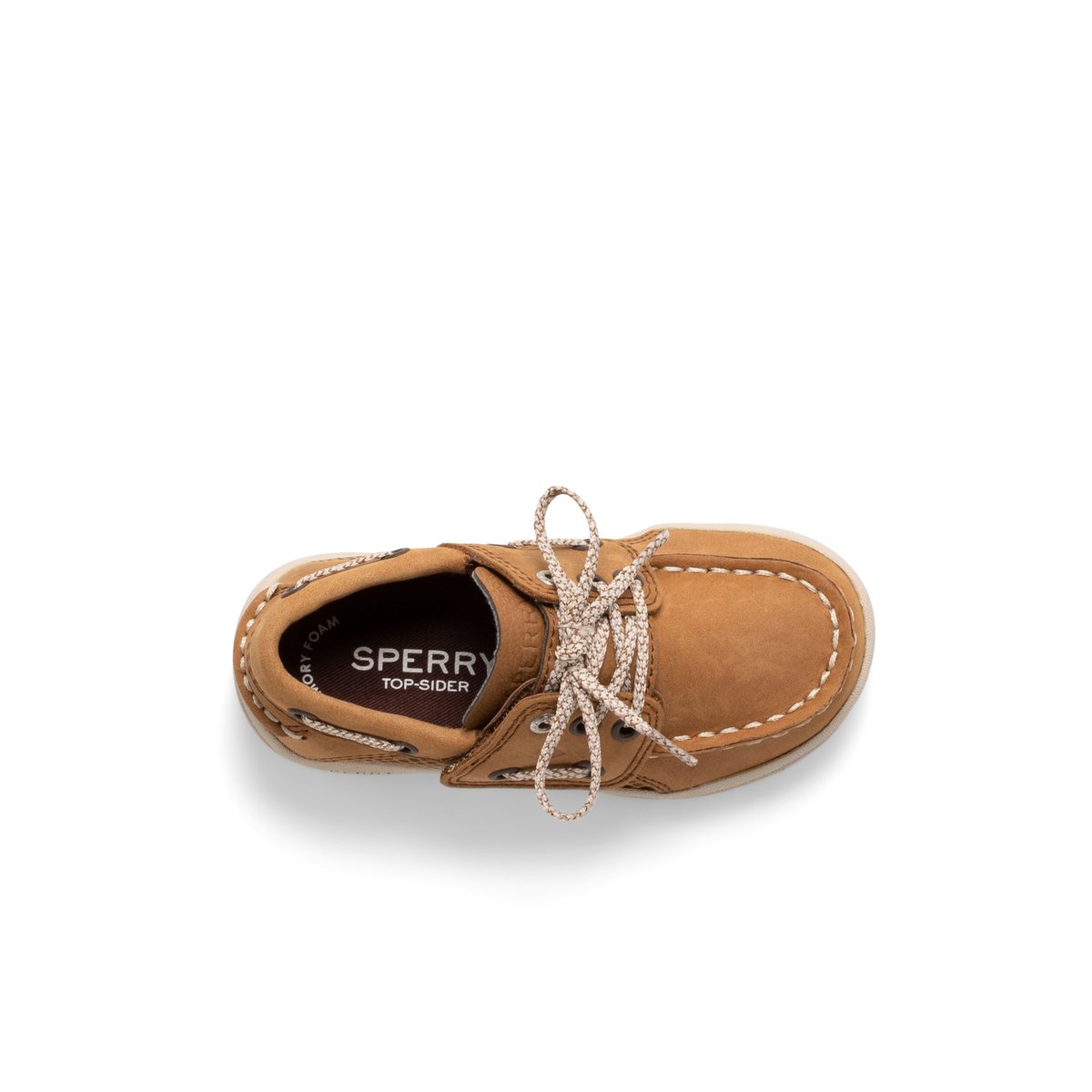 Sperry Gamefish Junior Boat Shoe Dark Beige | YEKZWD-715