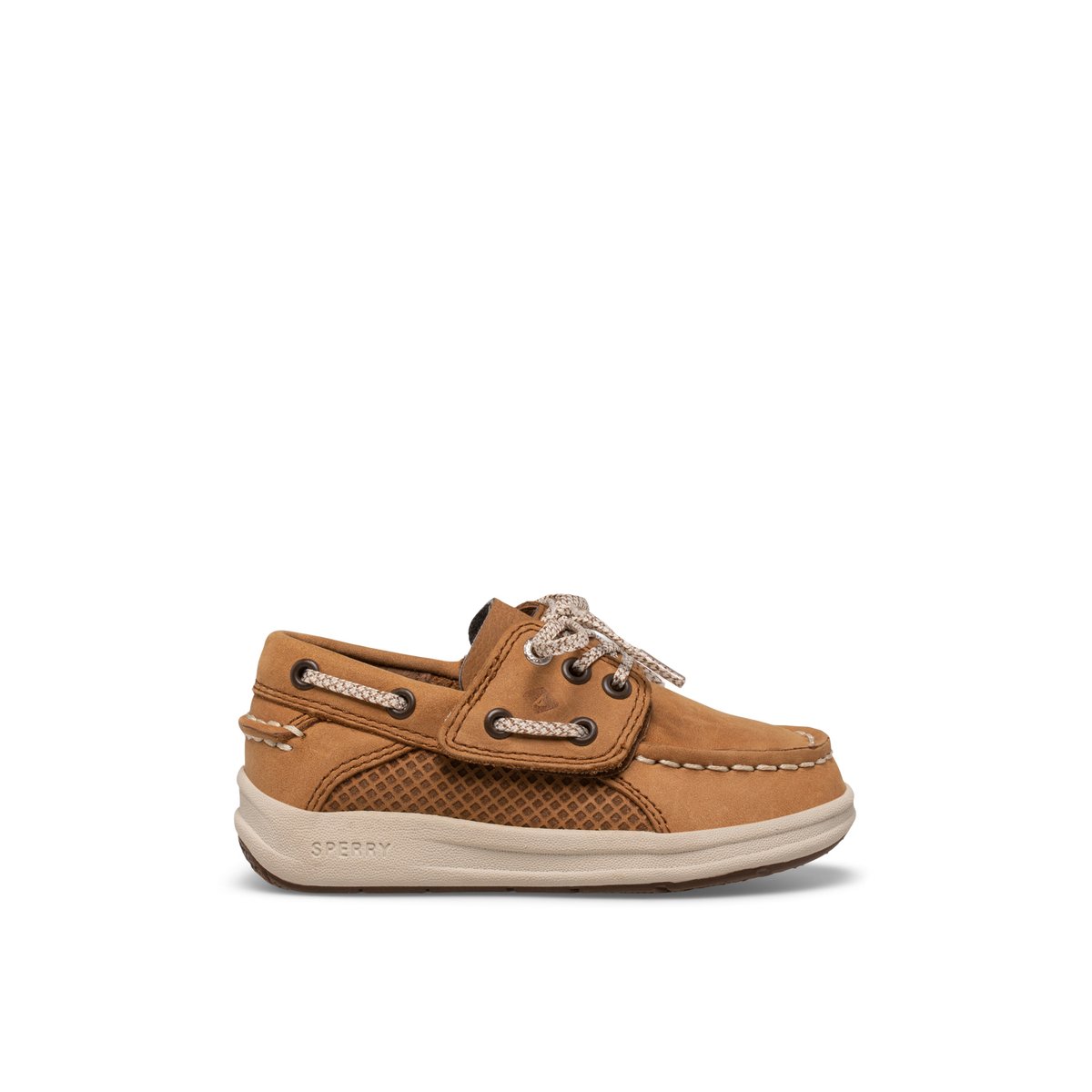 Sperry Gamefish Junior Boat Shoe Dark Beige | ZIJBMA-148