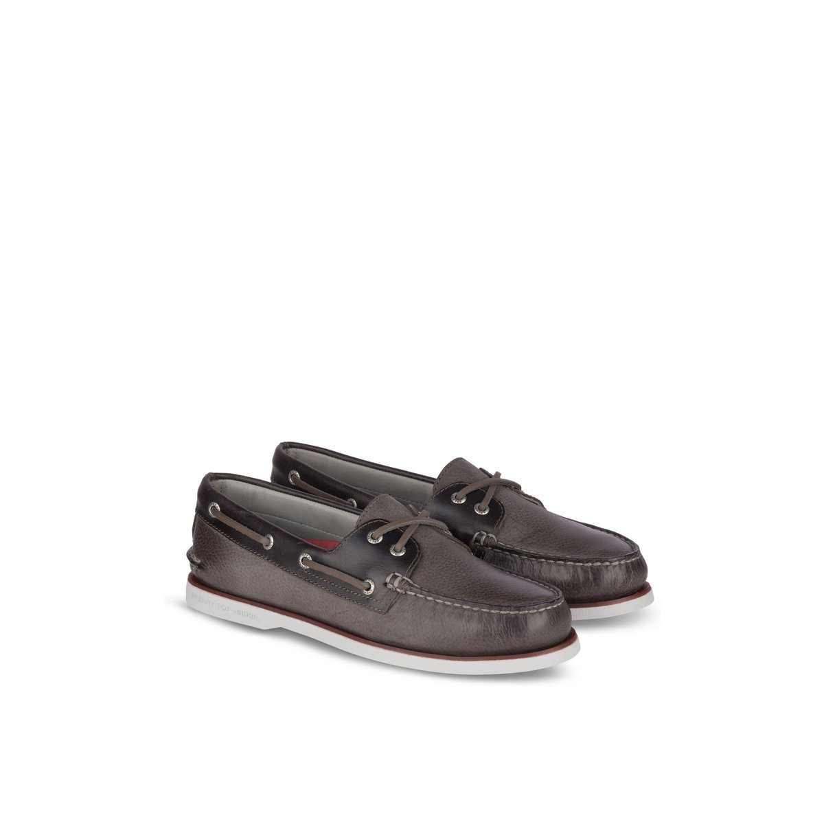 Sperry Gold Cup Authentic Original Rivingston Boat Shoe Grey | MBDNOK-092