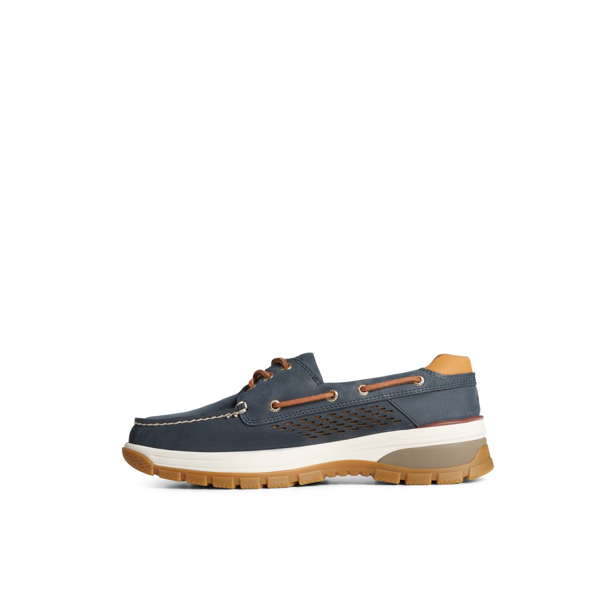 Sperry Gold Cup Billfish PLUSHWAVE Boat Shoe Navy | SGKHIL-850