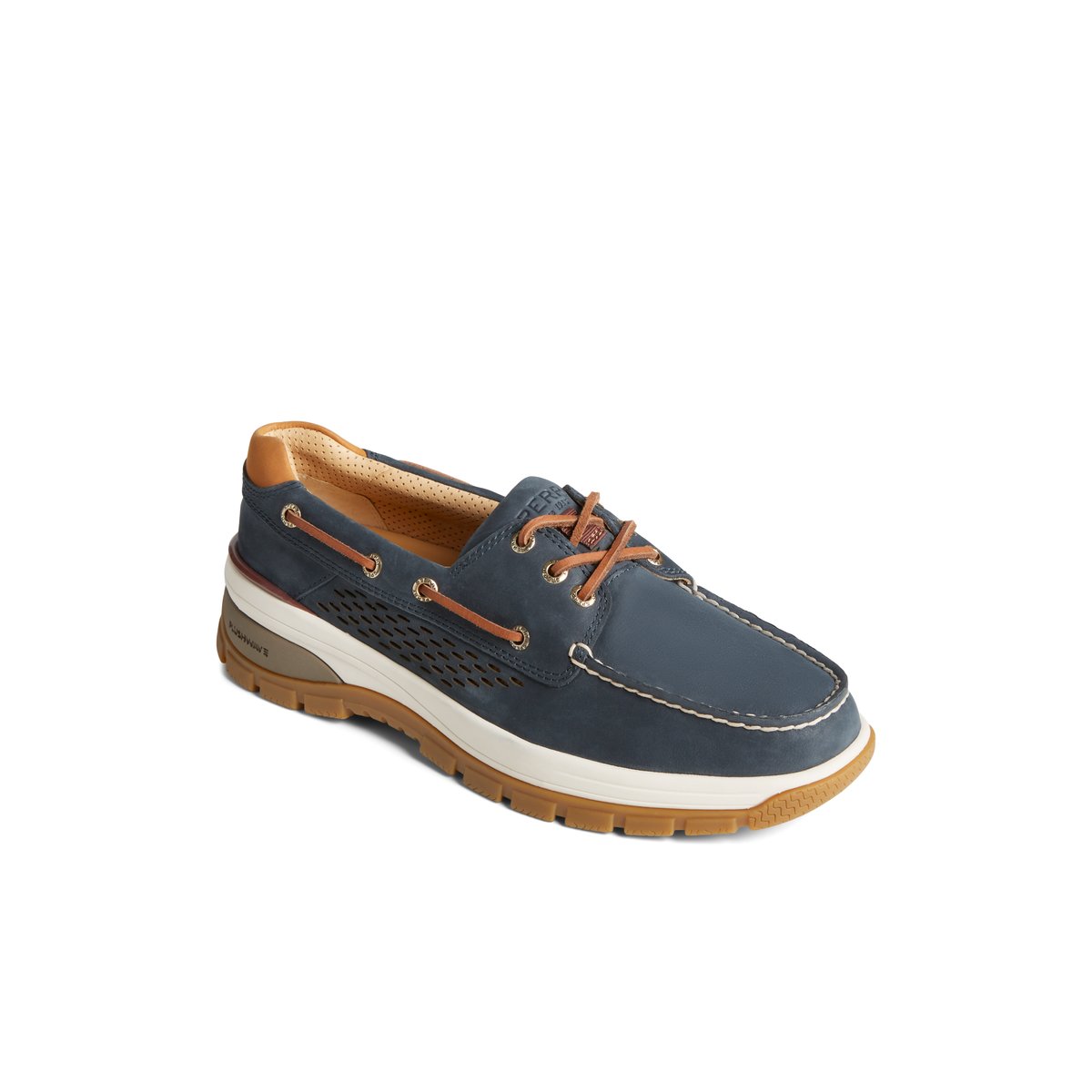 Sperry Gold Cup Billfish PLUSHWAVE Boat Shoe Navy | SGKHIL-850