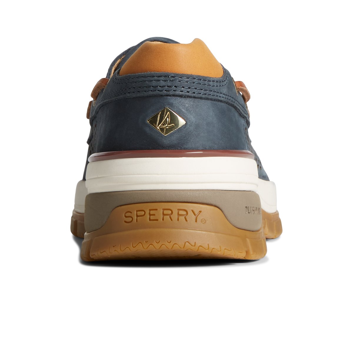 Sperry Gold Cup Billfish PLUSHWAVE Boat Shoe Navy | SGKHIL-850