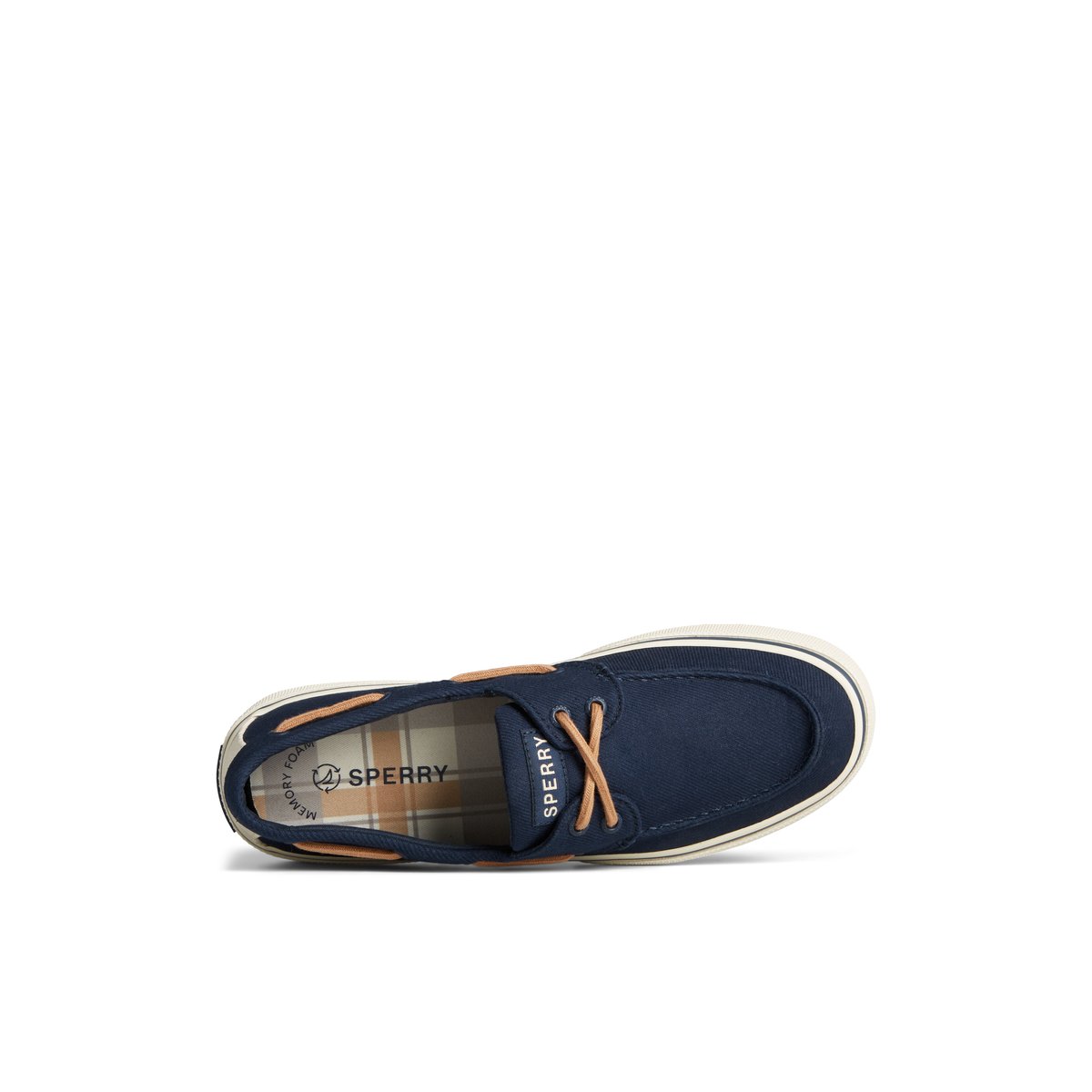 Sperry Halyard 2-Eye Boat Shoe Navy | PECOXF-103