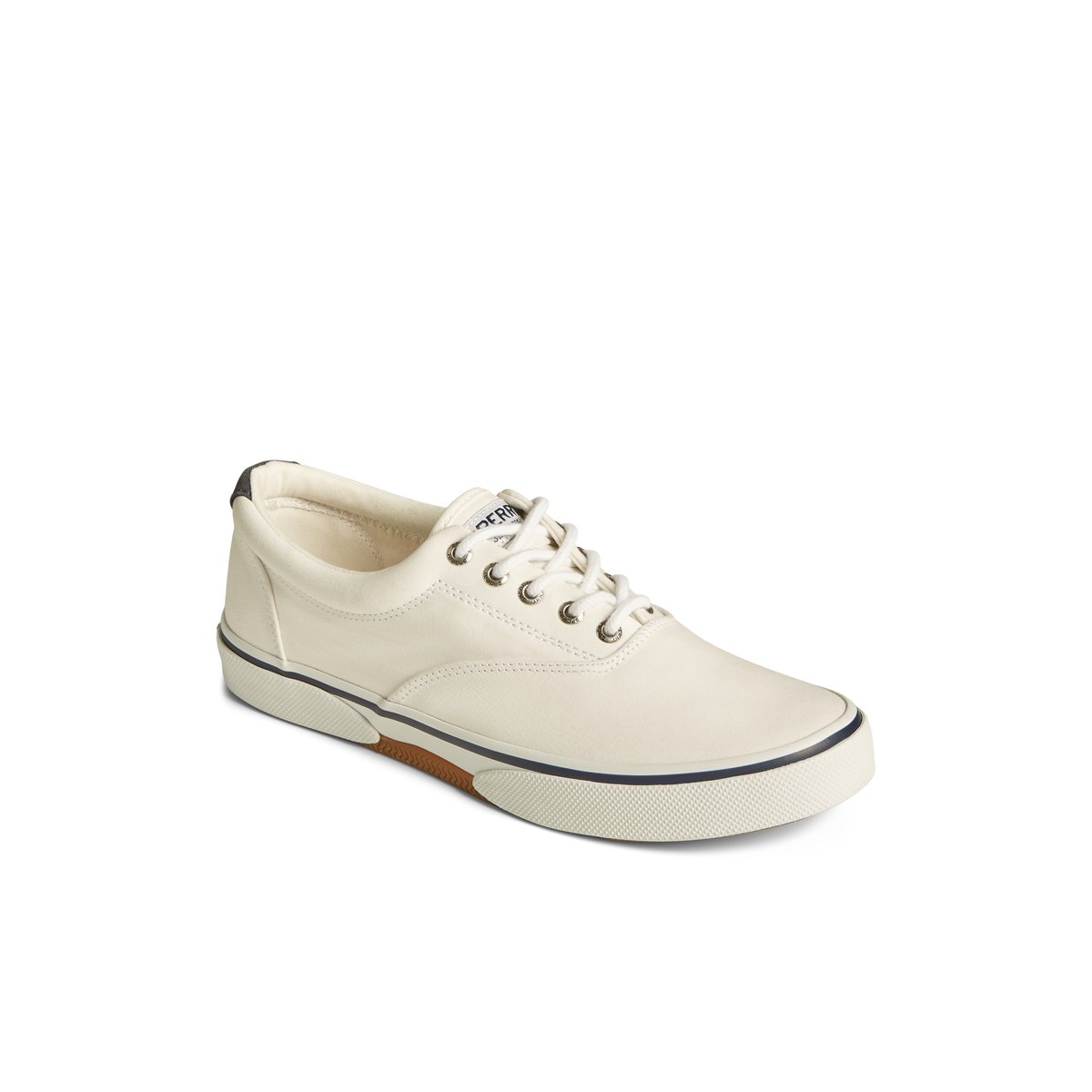 Sperry Halyard CVO Salt Washed Sneaker White | AKFWGO-075