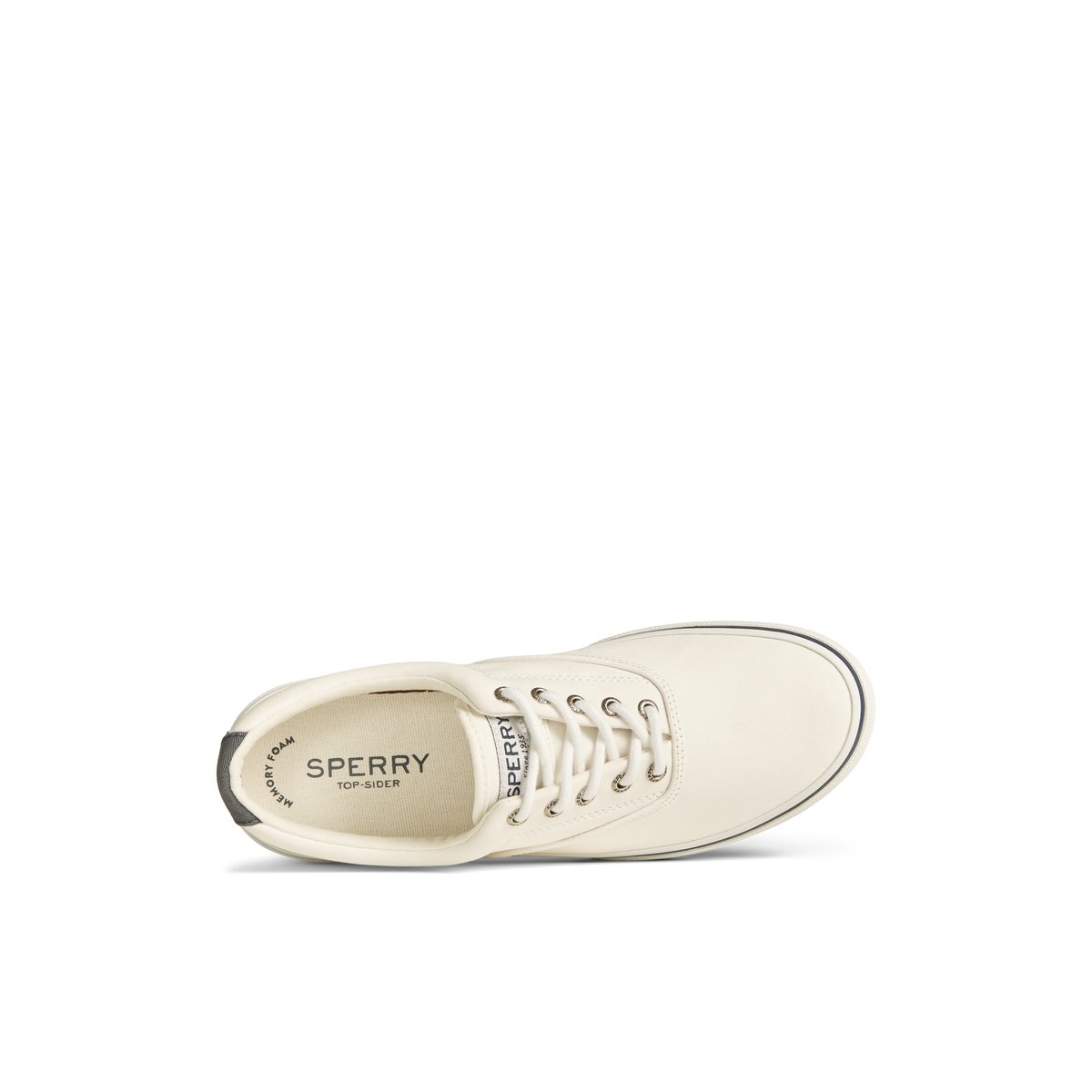 Sperry Halyard CVO Salt Washed Sneaker White | AKFWGO-075