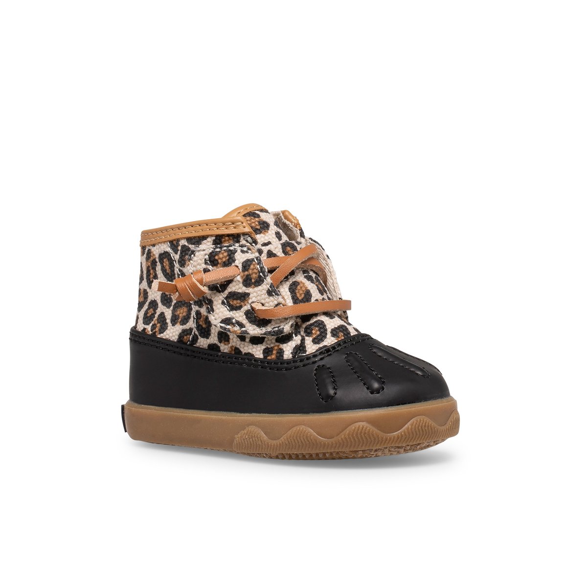 Sperry Icestorm Crib Boot Black | YCSPZW-825