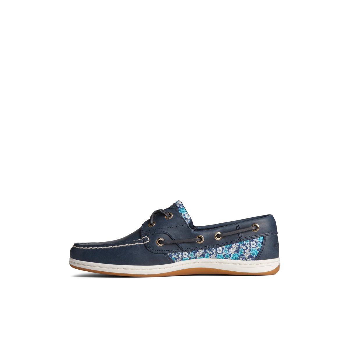 Sperry Koifish Floral Boat Shoe Navy | ZTKYVL-531