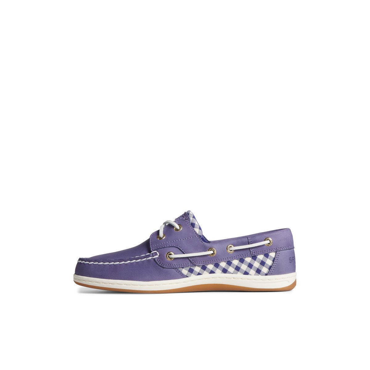 Sperry Koifish Gingham Boat Shoe Blue | MPZENT-750