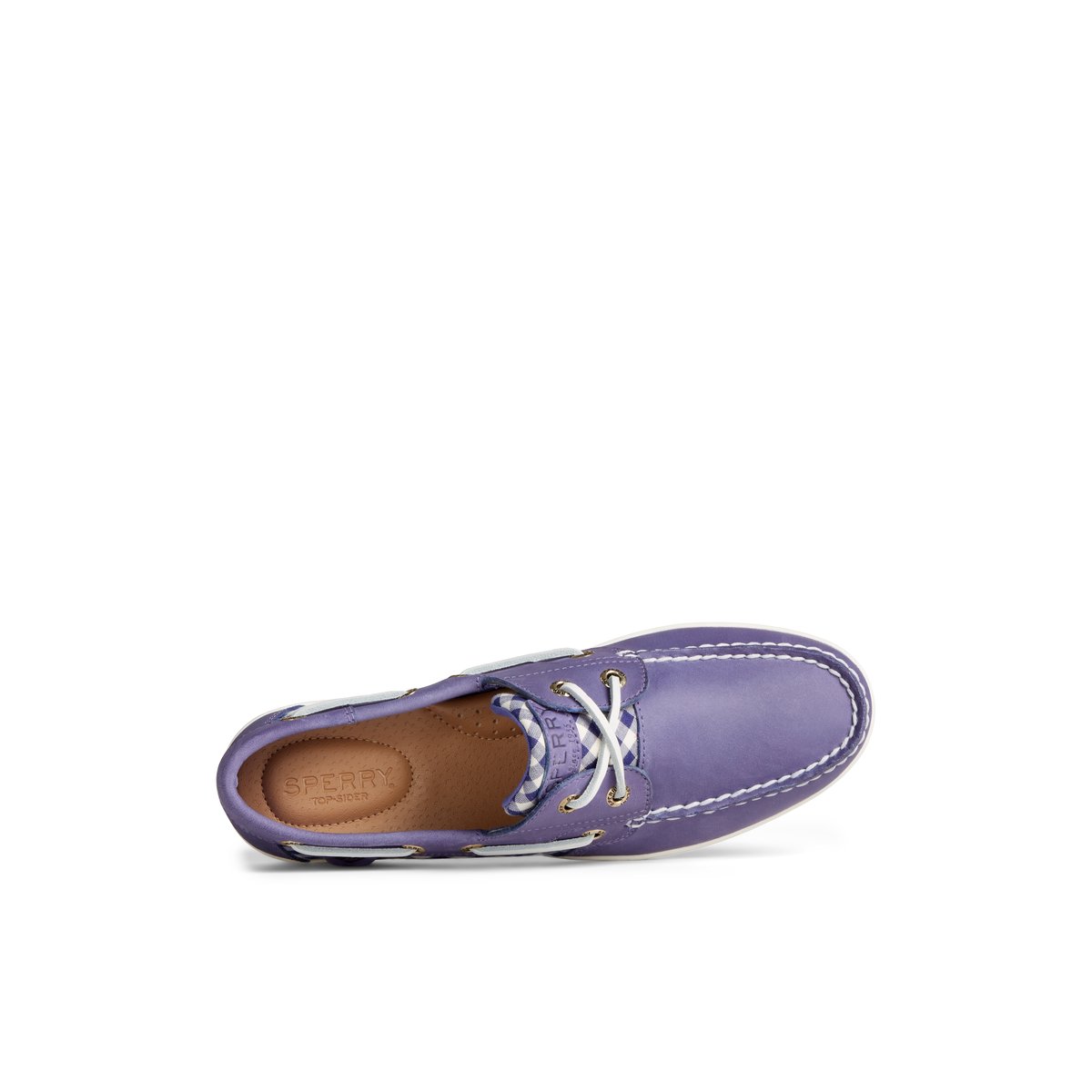 Sperry Koifish Gingham Boat Shoe Blue | MPZENT-750