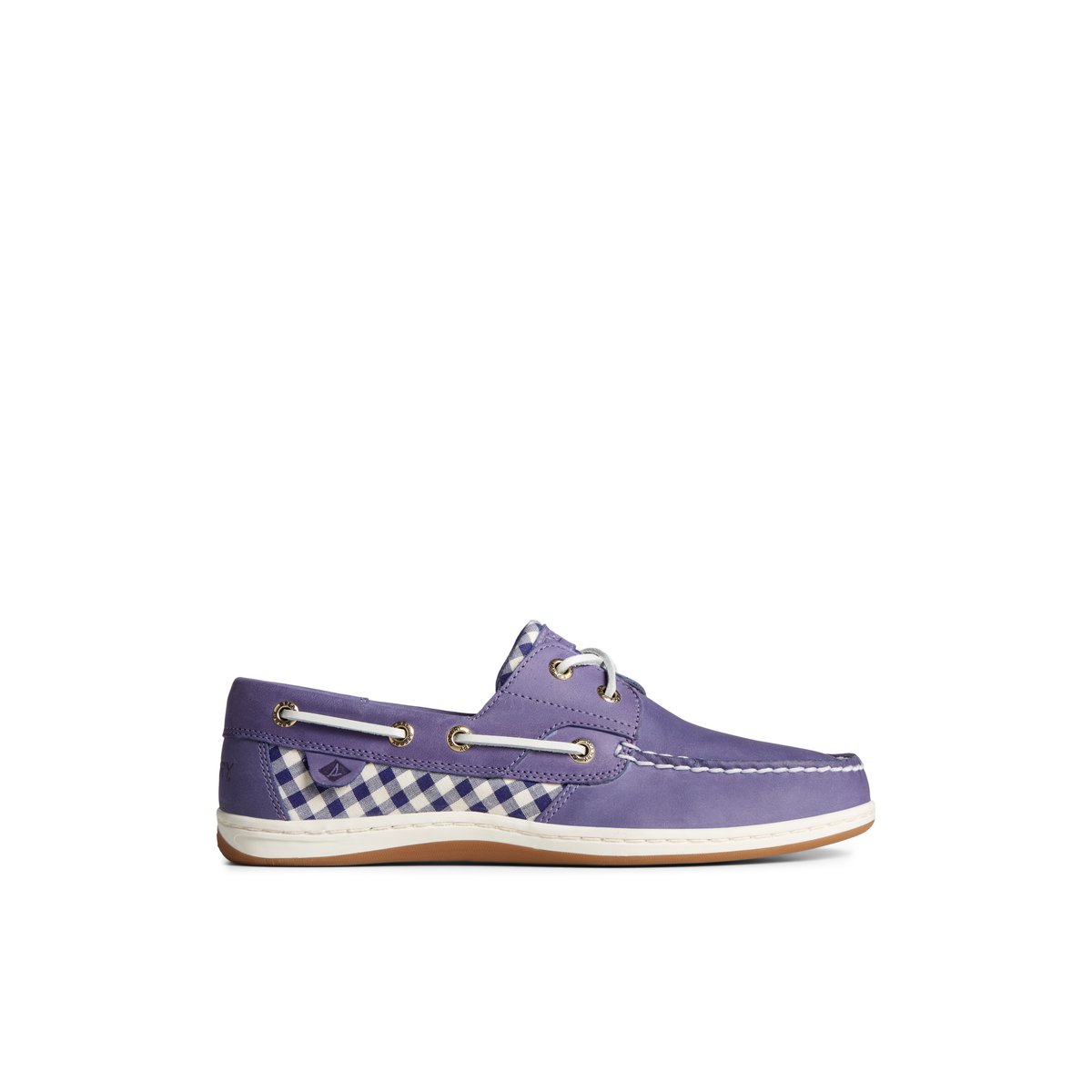 Sperry Koifish Gingham Boat Shoe Blue | MPZENT-750