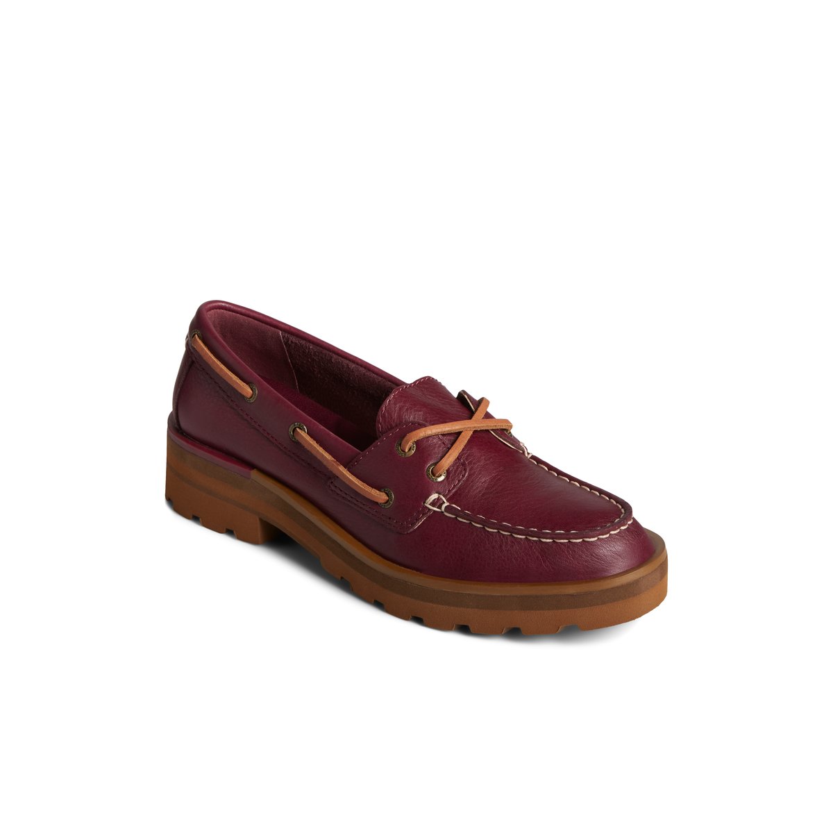 Sperry Lug Boat Shoe Bordo | KQWOEV-634