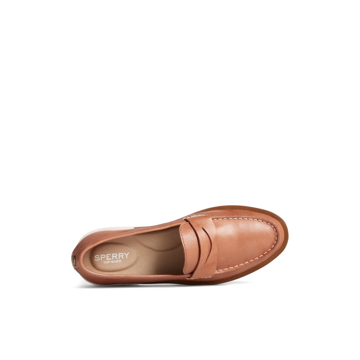 Sperry Lug Penny Loafer Beige | FGUBCA-049