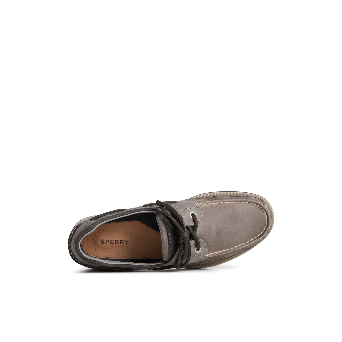 Sperry Mako Canoe Moc Boat Shoe Grey | NDSAWQ-547