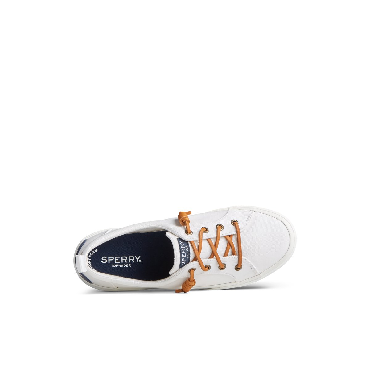 Sperry Pier Wave Lace Up Sneaker White | XEVCWA-095