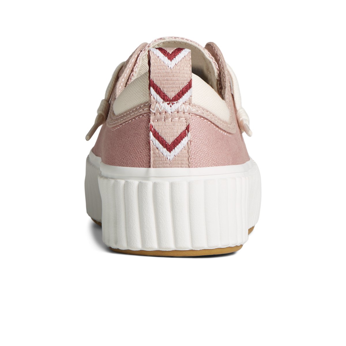 Sperry Pier Wave Platform Lace Up Sneaker Dark Pink | ODBQFL-347