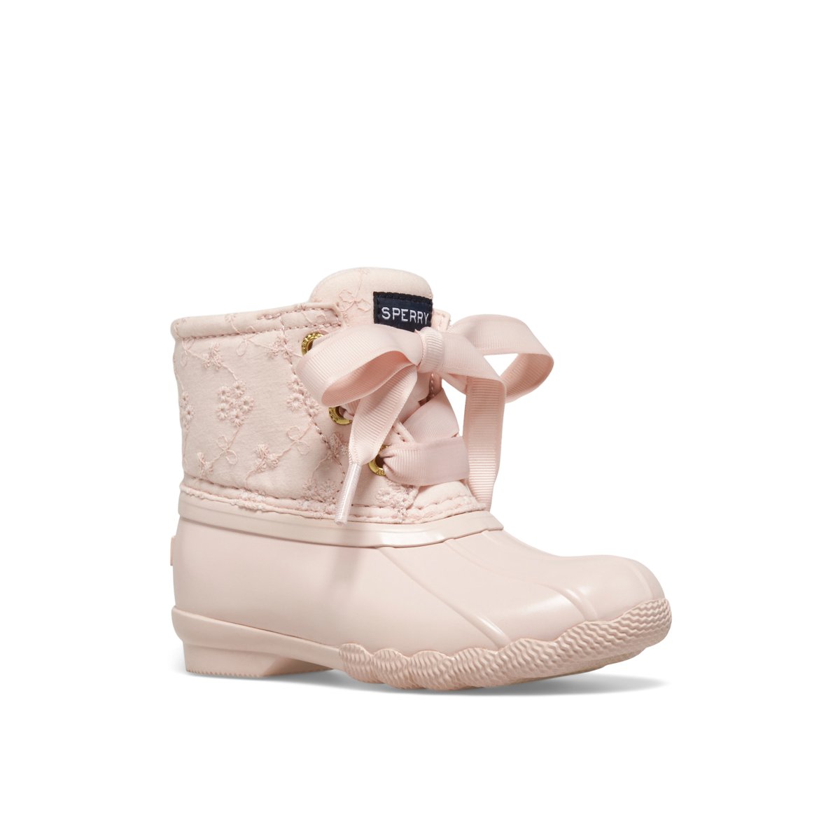 Sperry Saltwater Duck Boot Pink | GSYNBM-237